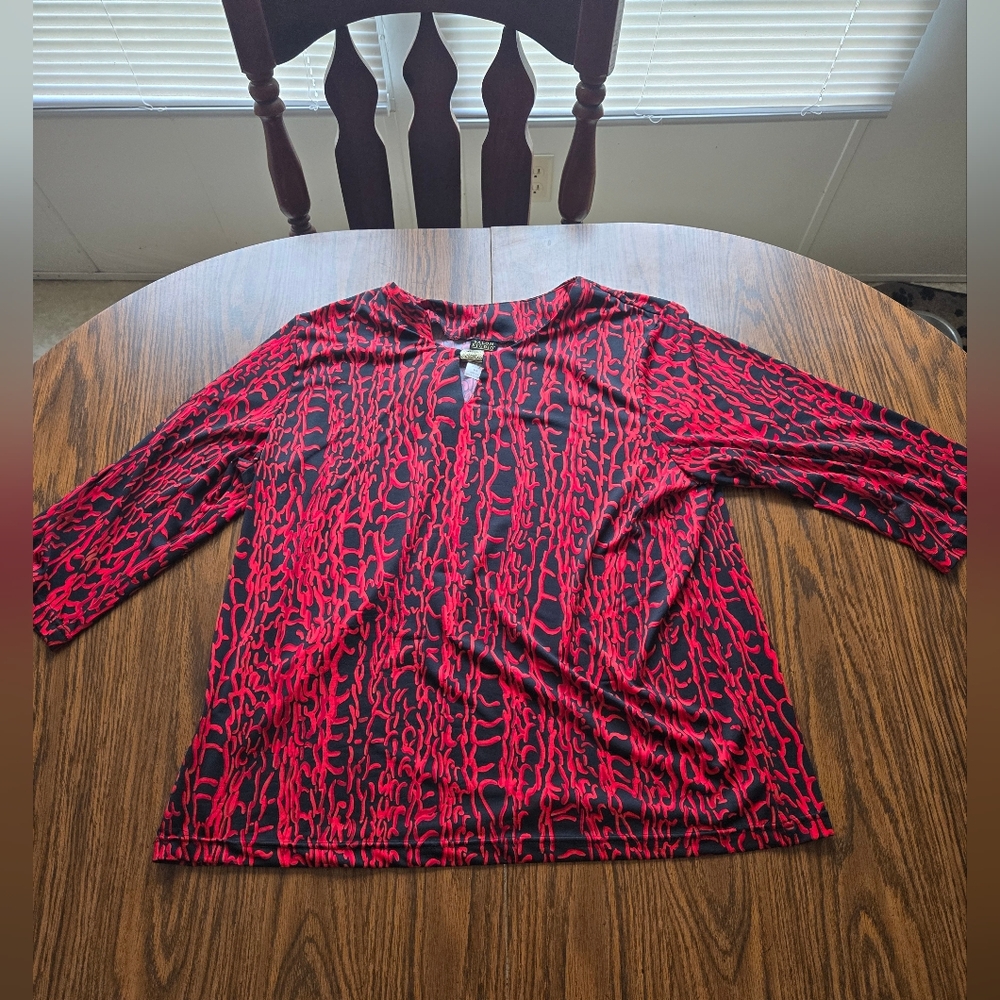 Salon Studio 3/4 Sleeves Blouse